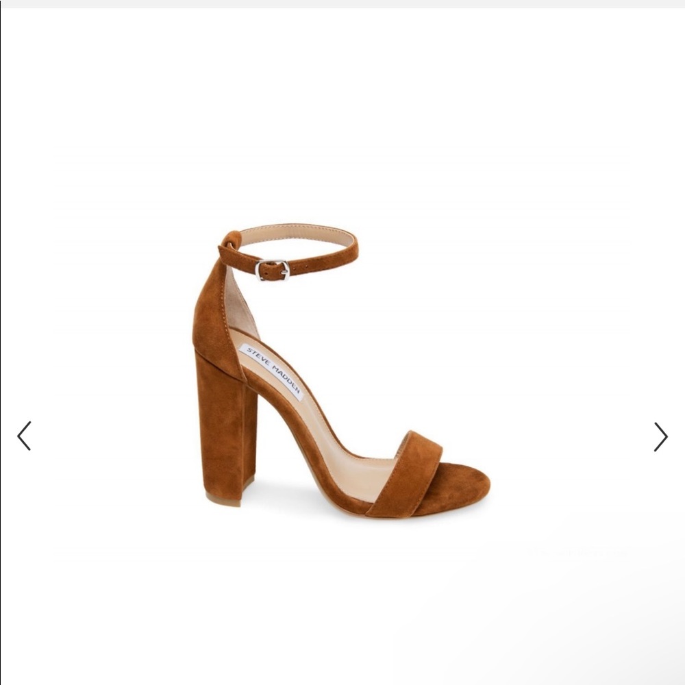 Steven madden woman’s Carson chestnut heels